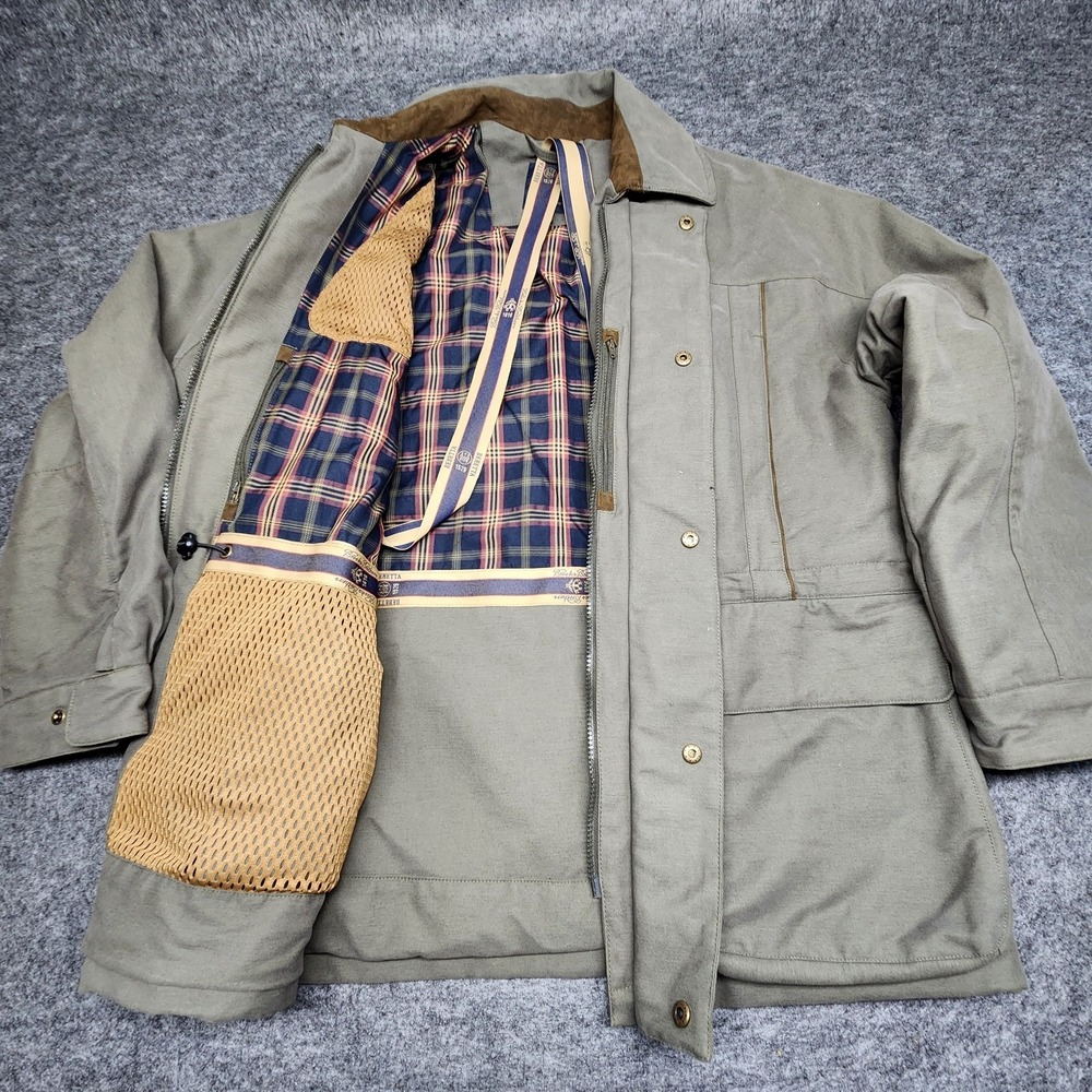 Brooks Brothers Beretta Lined Shooting Range Field Jacket Green Medium NEW BB30